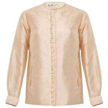 ARCHIVE: 1960’s Mr Blackwell Ivory Silk Jacket