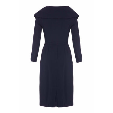 ARCHIVE - 1960s Mr Mort Navy Dress and Jacket Suit