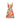 ARCHIVE - 1960s Orange and Yellow Rose Print Cotton Dress
