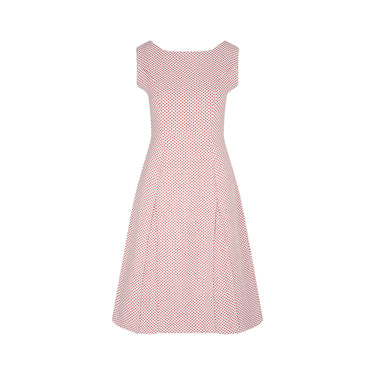 ARCHIVE - 1960s French Couture Waffle Cotton Dress