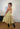 ARCHIVE: 1950s Bijou Original Yellow Ruched Cotton Dress