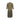 1970s Janice Wainwright Grey and Gold Flapper Style Dress