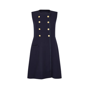 ARCHIVE - 1970s Ted Lapidus Haute Couture Pinafore Dress