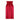 ARCHIVE - 1970s Bill Tice Red Liquid Velvet Ruched Ruffle Maxi Dress