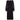 ARCHIVE - 1970s Christian Dior Boutique Couture Label Black Silk Chiffon Dress