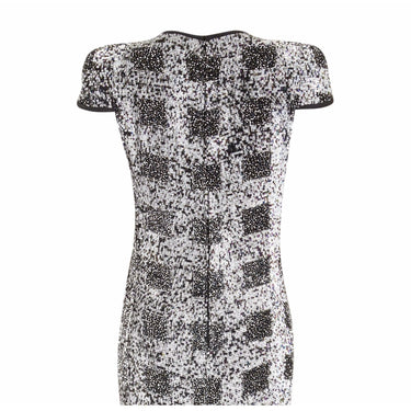 1970s Early 1980s Demi Couture Andre Laug Monochrome Sequin Dress