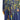 1970s French Couture Navy Rose Print Dress