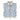 ARCHIVE - 1970s Gina Fratini Blue & White Lace and Cotton Dress and Gilet Set