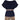 1970s Elissa Pleated Cotton Maxi Skirt and Navy Top Set