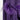 ARCHIVE - 1970s John Charles Purple Jersey & Feather Trapeze Dress