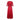 ARCHIVED - 1970s Silk Chiffon Scarlet Red Victoriana Maxi Dress
