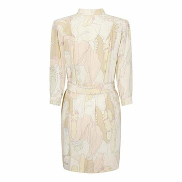 1970s Ted Lapidus Silk Shirt Dress
