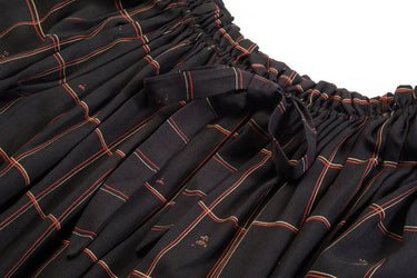 ARCHIVE: 1970s Christian Dior Crepe Smock Dress With Gathered Bardot Neckline