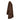 ARCHIVE - 1975 Yves Saint Laurent Brown Wool Felt Overcoat With Cape