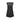 1990s Moschino Cheap & Chic Black Beaded Textured Slip Dress