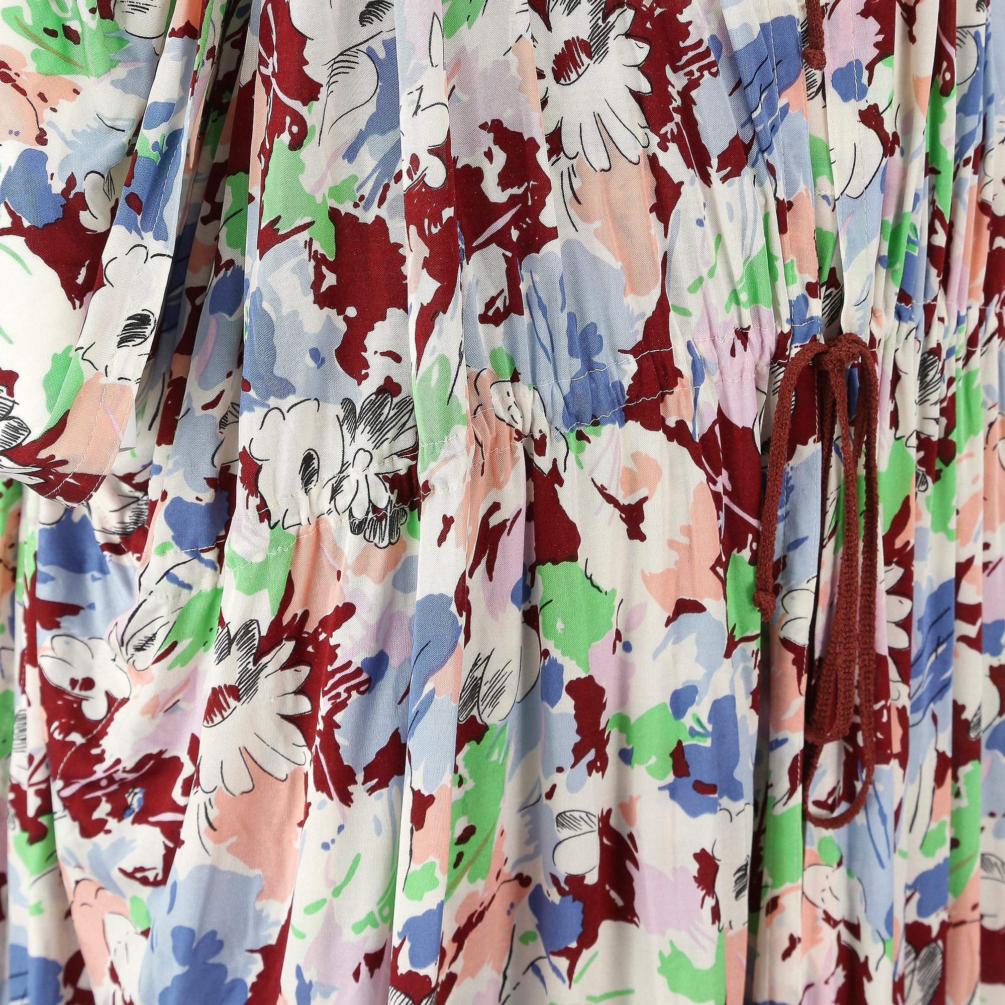 1976 Documented Missoni Floral Silk Jersey Dress Suit