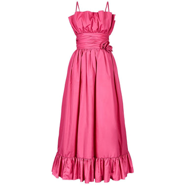 ARCHIVE - 1980s John Charles Pink Taffeta Ballgown Dress