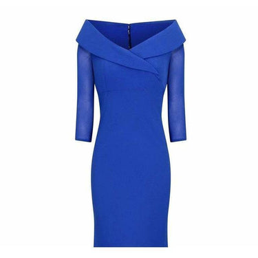 Royal Blue Bruce Oldfield Couture Dress