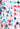 ARCHIVE - 1980s Blue and Pink Linen Harlequin Print Harem Trousers