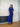 Royal Blue Bruce Oldfield Couture Dress
