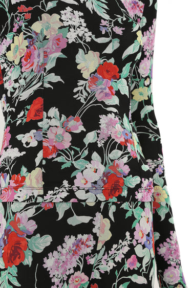ARCHIVE - 1990s Emanuel Ungaro Floral Lycra Trouser Suit