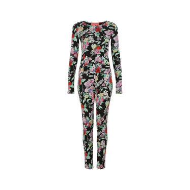 ARCHIVE - 1990s Emanuel Ungaro Floral Lycra Trouser Suit
