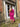 1987 Yves Saint Laurent Pink Silk Asymmetric Dress with Belt