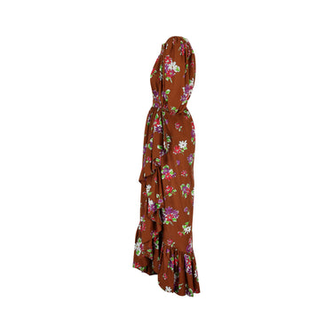 ARCHIVE - 1984 Runway Documented Yves Saint Laurent Floral Skirt Suit