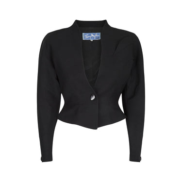 ARCHIVE - 1990s Thierry Mugler Black Dolman Sleeve Jacket