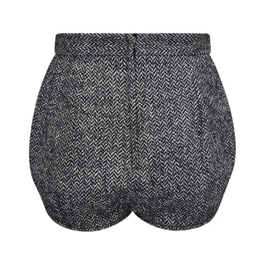 ARCHIVE - 2013 Runway Dolce and Gabbana Monochrome Tweed Hotpants