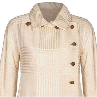 ARCHIVE - Alberto Fabiani 1960s Italian Haute Couture Silk Dress Coat