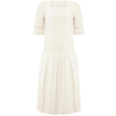 ARCHIVE - 1920s White Cotton Dress