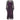 ARCHIVE - 1930s Black and Purple Georgette Dress