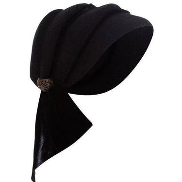 ARCHIVE - 1930s Black Felt Hat
