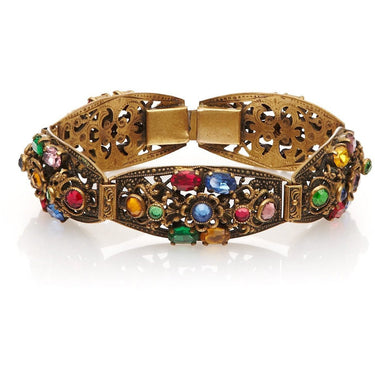 ARCHIVE - 1930s Czech Glass Bracelet