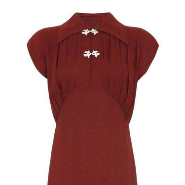 ARCHIVE - 1930s Russet Gown