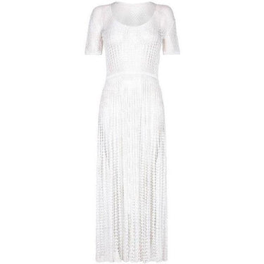 ARCHIVE - 1930s White Crochet Lace Dress