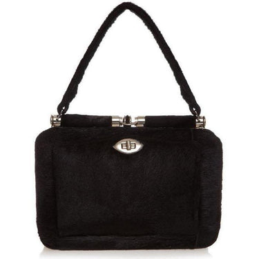 ARCHIVE - 1940s Black Pony Skin Bag