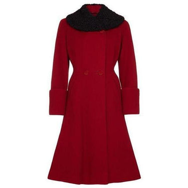 ARCHIVE - 1940s Red Wool Coat
