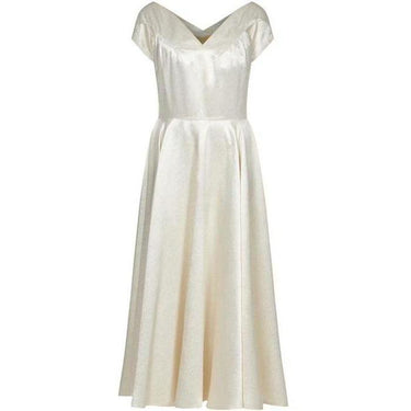 ARCHIVE - 1940s Silk Wedding Dress