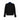 ARCHIVE - 1950s Black Cashmere Cardigan with Blue Applique