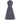ARCHIVE - 1950s Navy and White Striped Dress with Bow Pattern