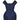 ARCHIVE - 1950s Navy Silk Dress With Tiered Petal Skirt And Peplum Waistband
