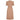 ARCHIVE - 1950s Pink Taupe Knitted Dress with Ribbon Detail