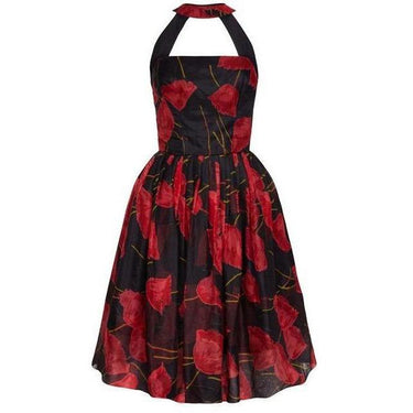 ARCHIVE - 1950s Tulip Print Organza Dress