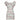 ARCHIVE - 1950s White Velvet Embossed Floral Print Dress