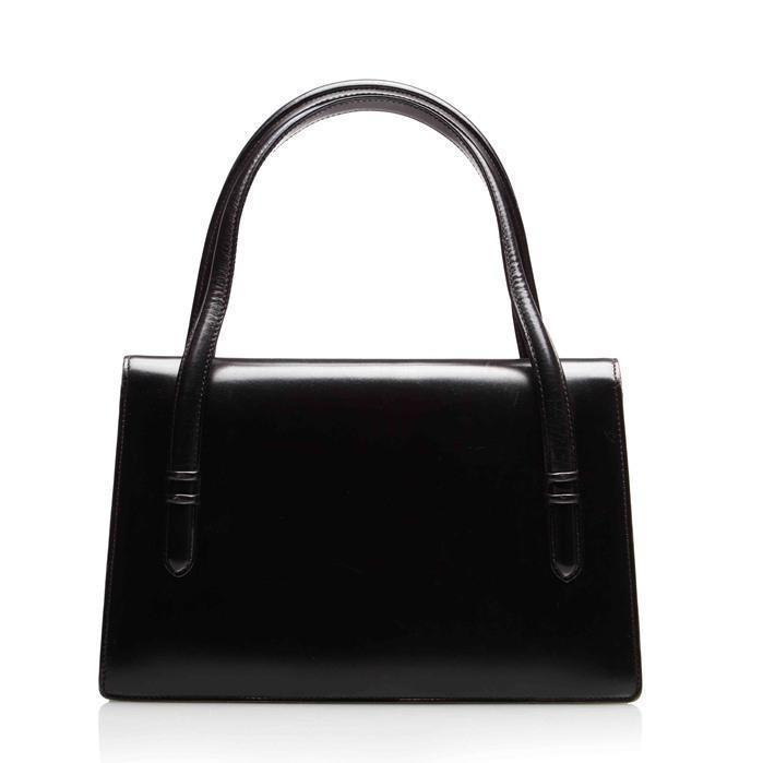 ARCHIVE - 1960s Black Leather Gucci Bag