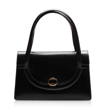 ARCHIVE - 1960s Black Leather Gucci Bag