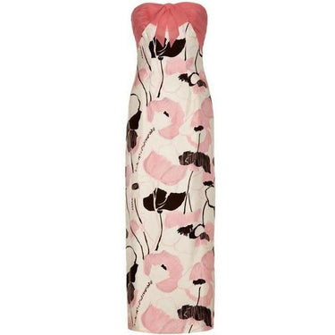 ARCHIVE - 1960s Full-length Floral Cocktail Dress