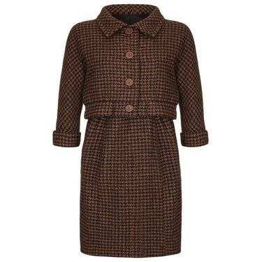 ARCHIVE - 1960s Haute Couture Balenciaga Brown Tweed Suit